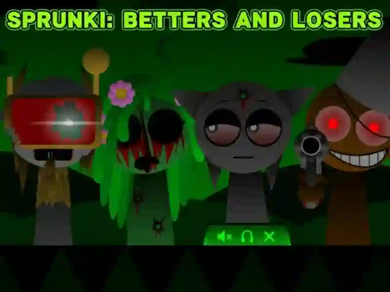 Παιχνίδι Sprunki: Betters And Loses σε απευθείας σύνδεση