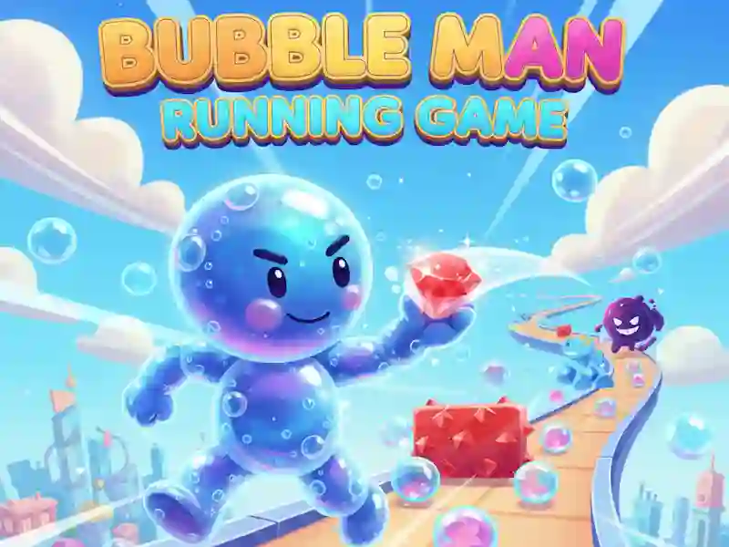 Παιχνίδι Bubble Man Running παιχνίδι σε απευθείας σύνδεση