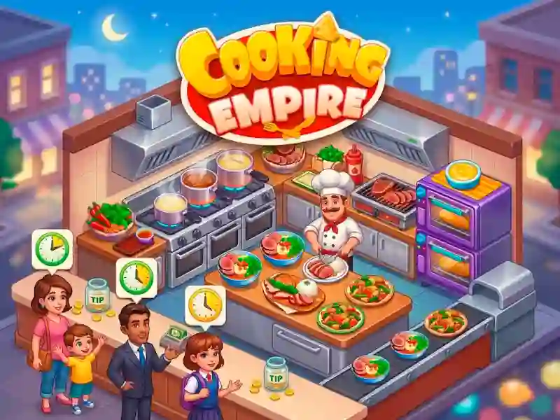 Παιχνίδι Cooking Empire σε απευθείας σύνδεση