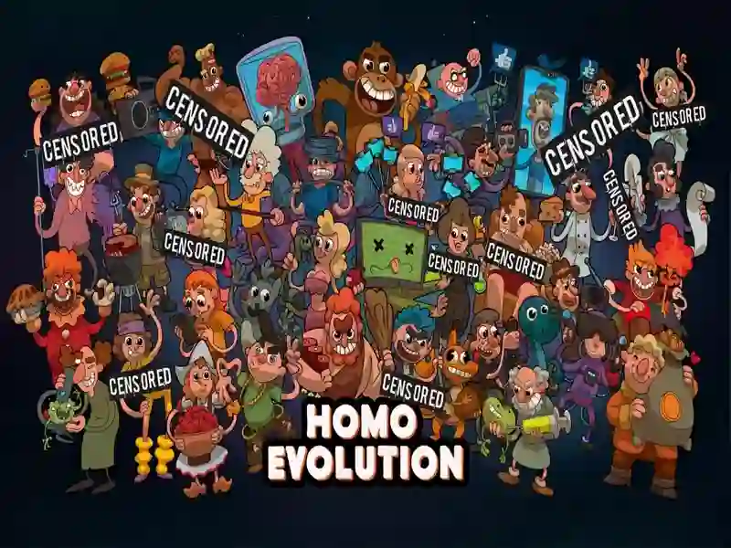 Παιχνίδι Homo Evolution σε απευθείας σύνδεση