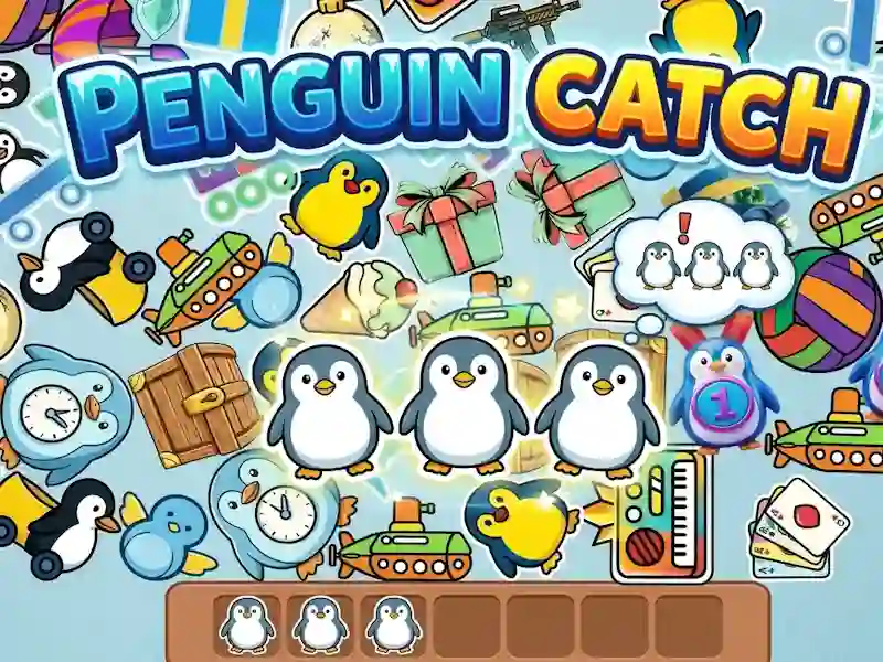 Παιχνίδι Penguin catch σε απευθείας σύνδεση