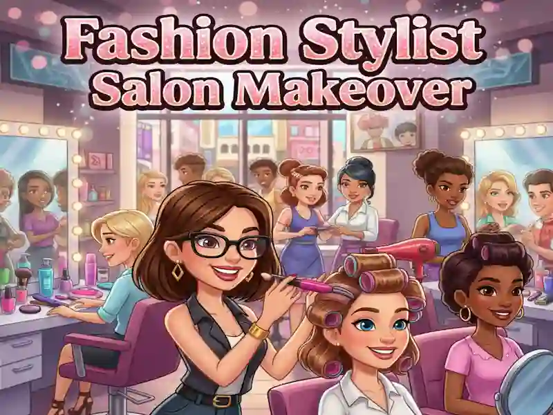 Παιχνίδι Fashion Stylist Salon Makeover σε απευθείας σύνδεση