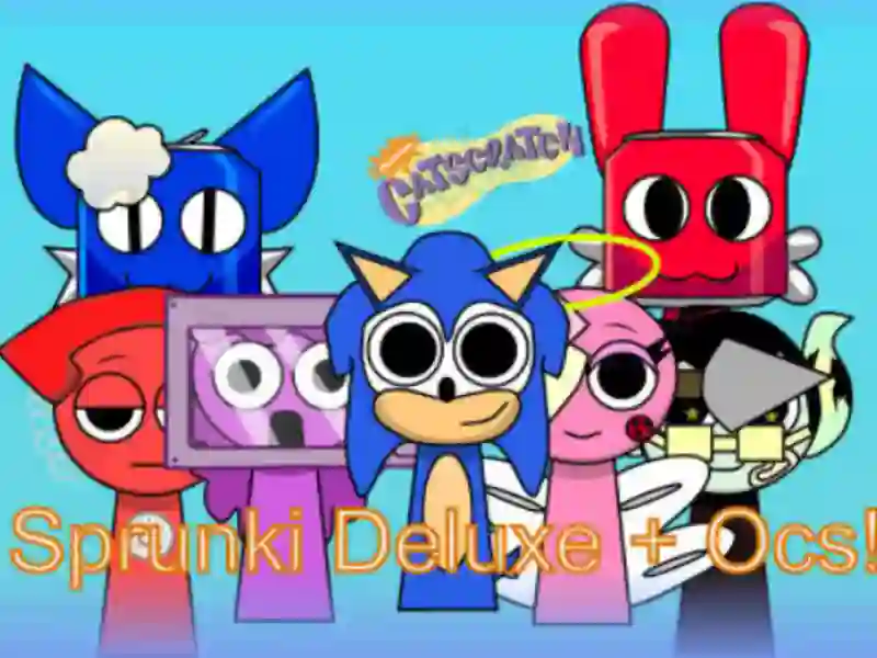 Παιχνίδι Sprunki Deluxe + Ocs! σε απευθείας σύνδεση