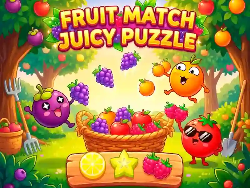Παιχνίδι Fruit Match Juicy Puzzle σε απευθείας σύνδεση
