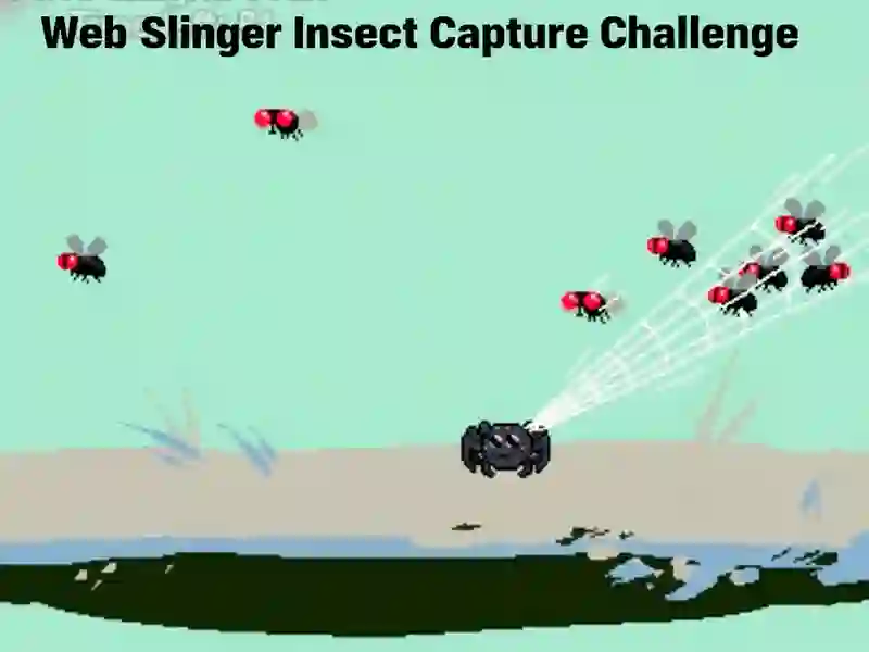 Παιχνίδι Web Slinger Insect Capture Challenge σε απευθείας σύνδεση