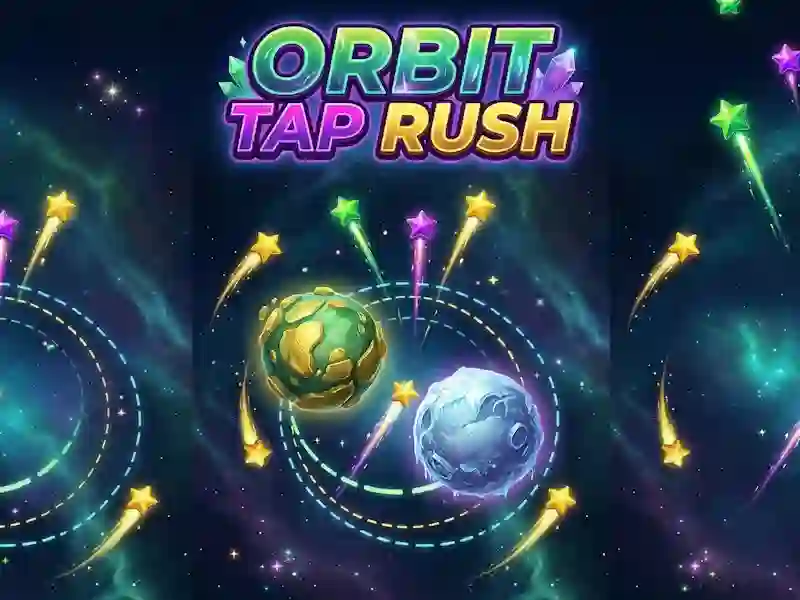Παιχνίδι Orbit Tap Rush σε απευθείας σύνδεση