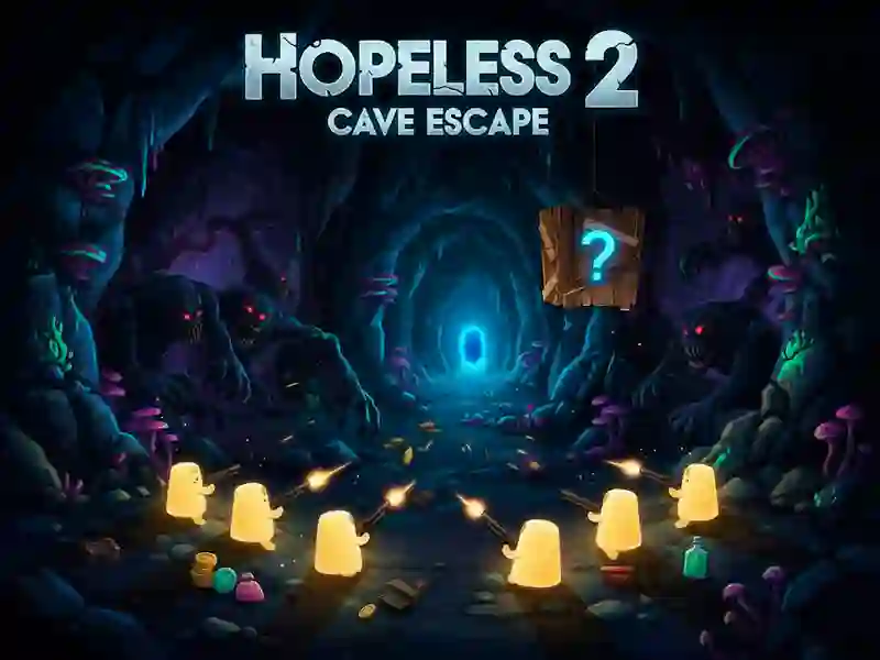 Παιχνίδι Hopeless 2: Cave Escape σε απευθείας σύνδεση