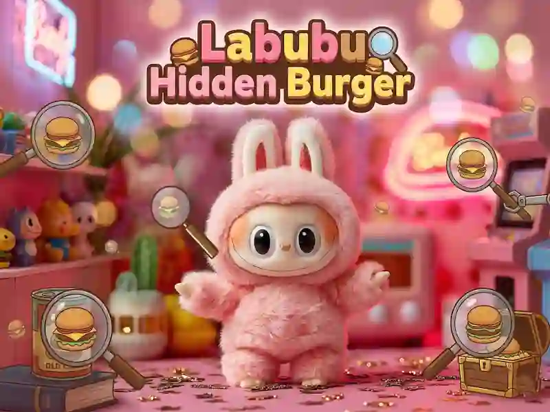 Παιχνίδι Labubu Hidden Burger σε απευθείας σύνδεση