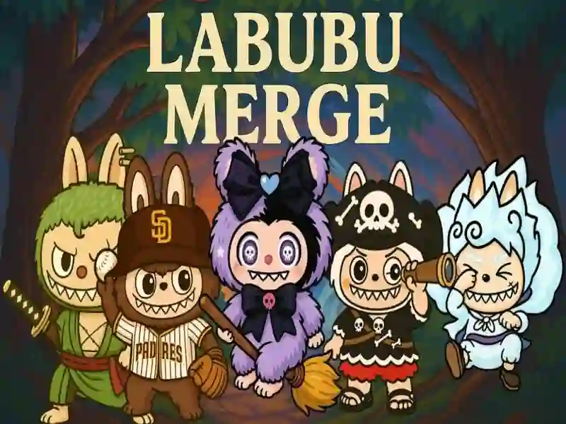 Παιχνίδι Merge Labubu σε απευθείας σύνδεση