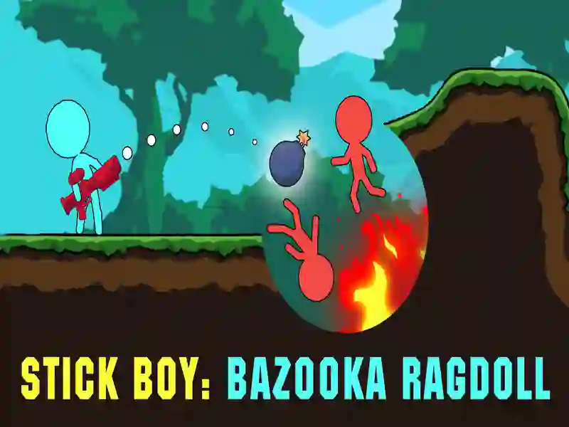 Παιχνίδι Stick Boy: Bazooka Ragdoll σε απευθείας σύνδεση