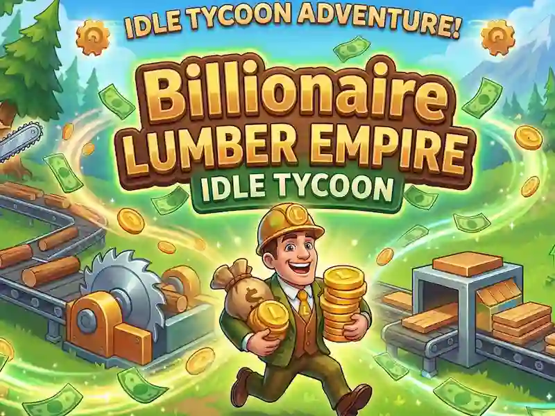 Παιχνίδι Billionaire Lumber Empire: Idle Tycoon σε απευθείας σύνδεση