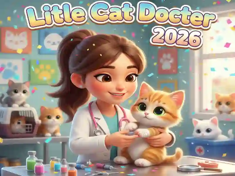 Παιχνίδι Little Cat Doctor σε απευθείας σύνδεση