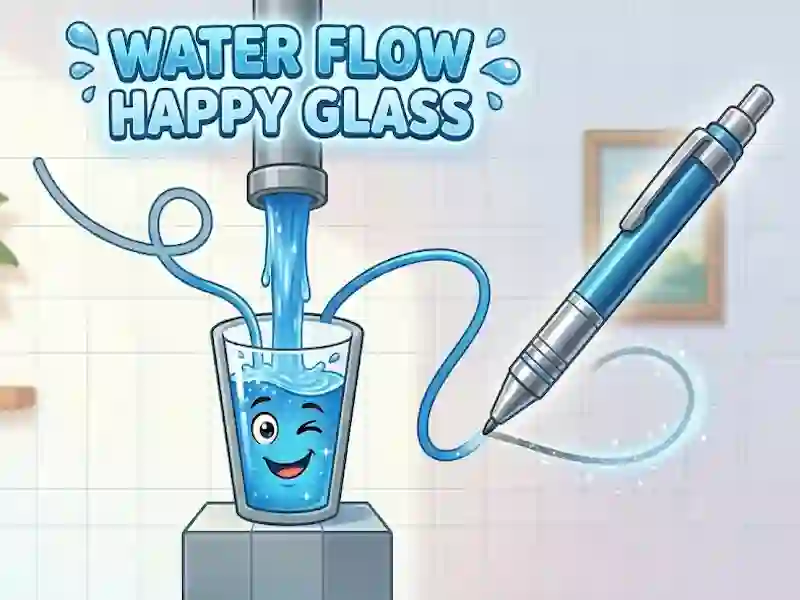 Παιχνίδι Water Flow Happy Glass σε απευθείας σύνδεση