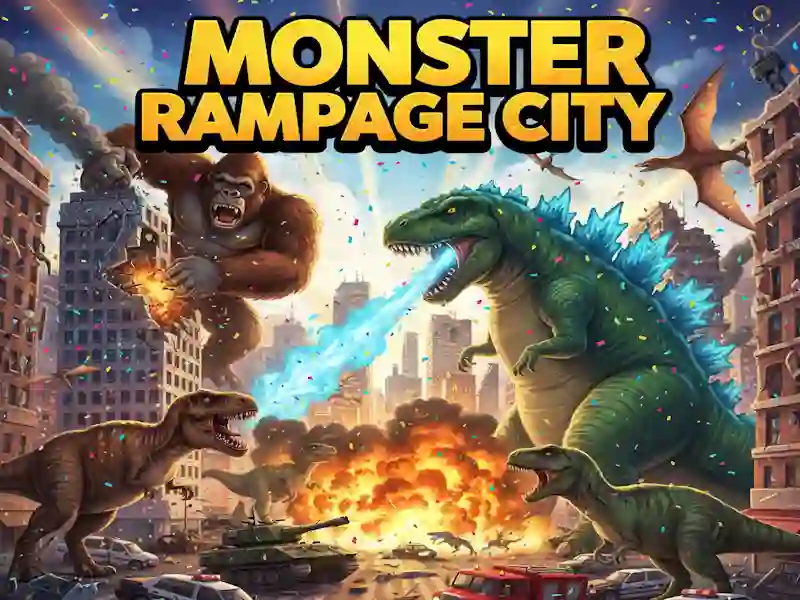 Παιχνίδι Monster Rampage City σε απευθείας σύνδεση