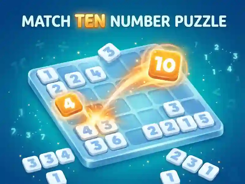 Παιχνίδι Match Ten Number Puzzle σε απευθείας σύνδεση