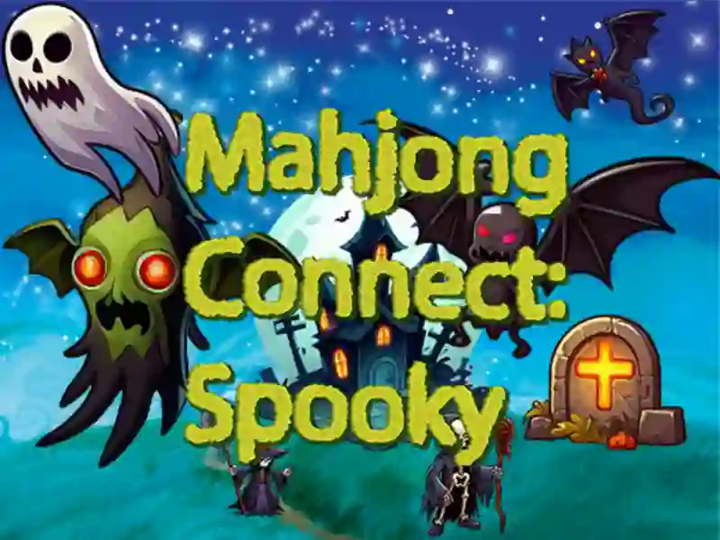 Παιχνίδι Mahjong Connect Spooky σε απευθείας σύνδεση