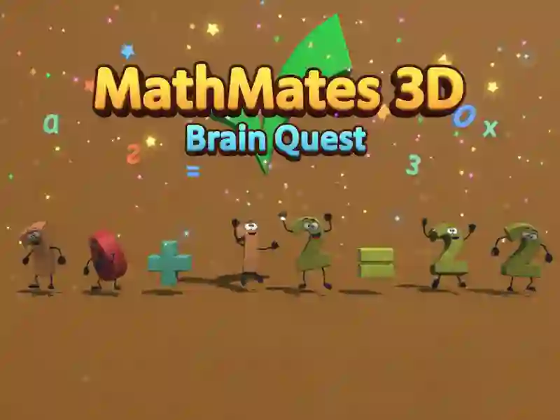 Παιχνίδι MathMates 3D: Brain Quest σε απευθείας σύνδεση