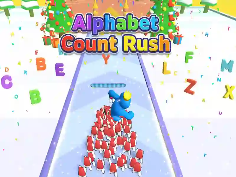 Παιχνίδι Alphabet Count Rush σε απευθείας σύνδεση