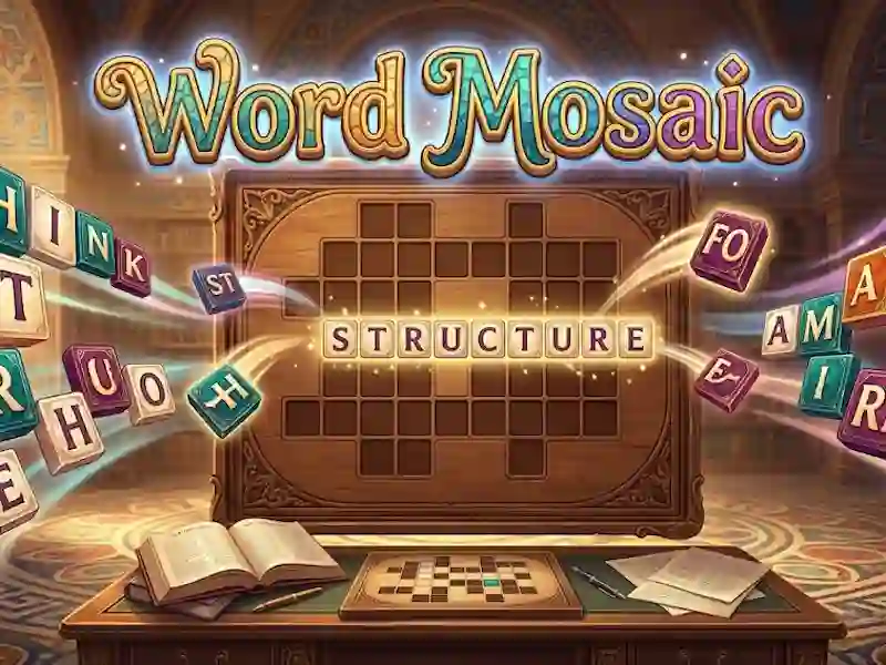 Παιχνίδι Word Mosaic σε απευθείας σύνδεση
