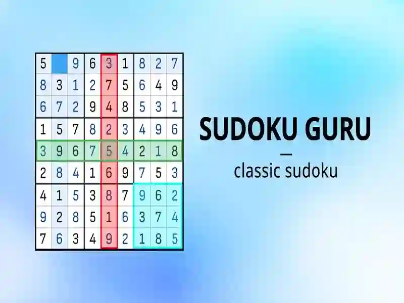 Παιχνίδι Γκουρού Sudoku σε απευθείας σύνδεση Παιχνίδι Γκουρού Sudoku σε απευθείας σύνδεση