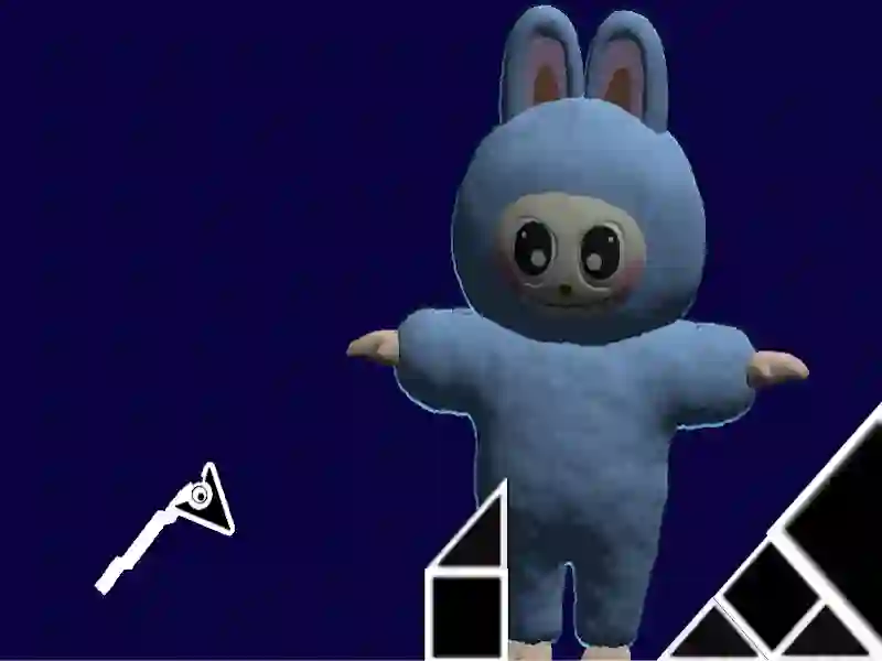 Παιχνίδι Labubu Geometry Dash σε απευθείας σύνδεση