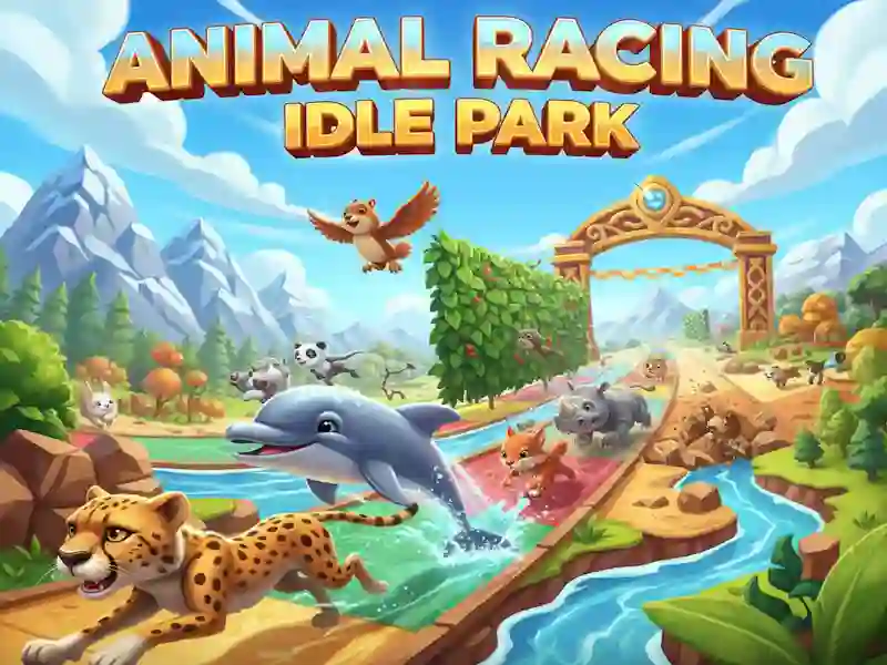 Παιχνίδι Animal Racing Idle Park σε απευθείας σύνδεση