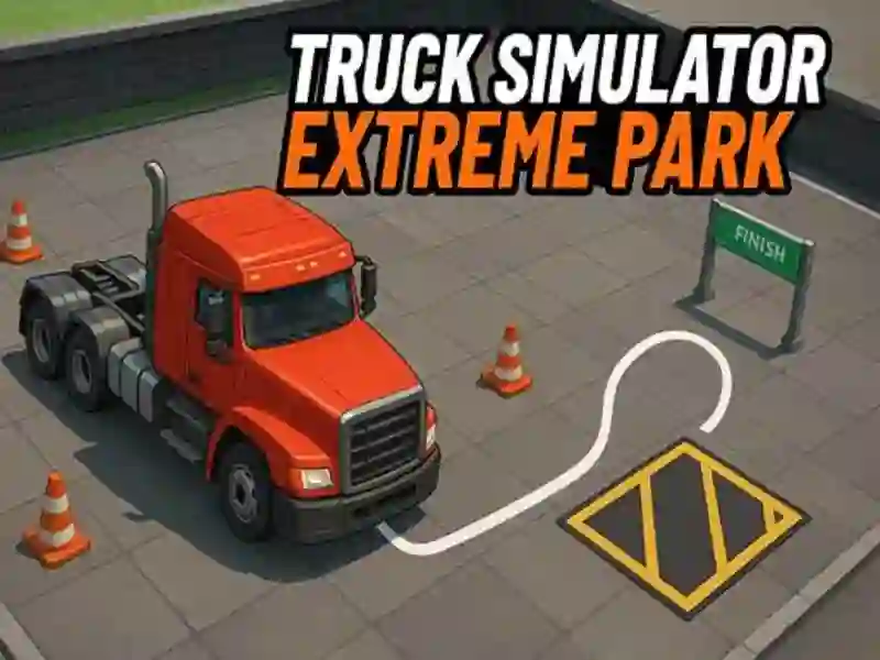 Παιχνίδι Truck Simulator Extreme Park σε απευθείας σύνδεση