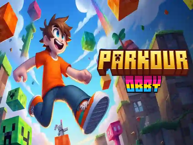 Παιχνίδι Parkour Obby σε απευθείας σύνδεση