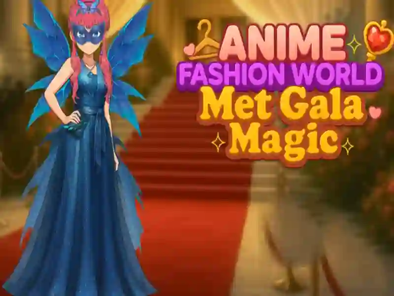 Παιχνίδι Anime fashion world met gala magic σε απευθείας σύνδεση