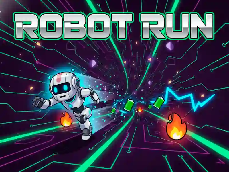 Παιχνίδι Robot Run σε απευθείας σύνδεση