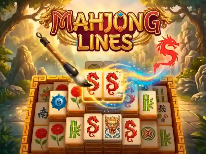 Παιχνίδι Mahjong Lines σε απευθείας σύνδεση