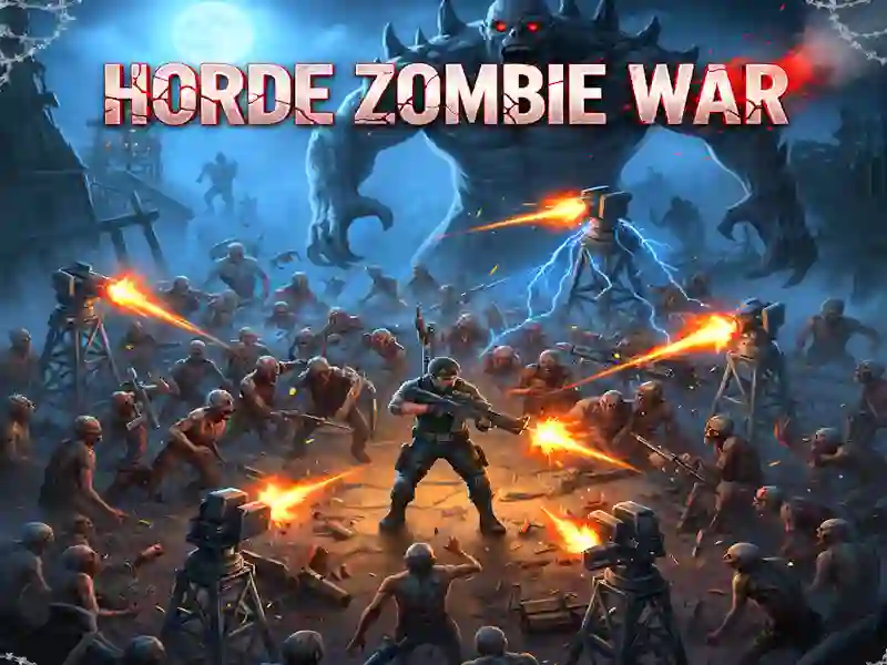 Παιχνίδι Horde Zombie War σε απευθείας σύνδεση