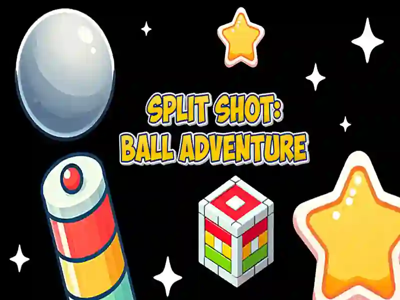 Παιχνίδι Split Shot: Περιπέτεια μπάλας σε απευθείας σύνδεση