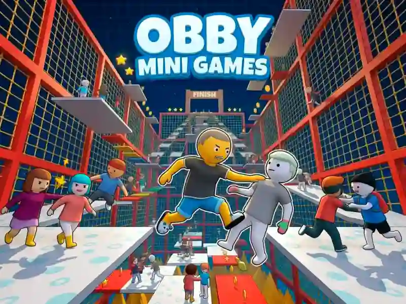 Παιχνίδι Obby Mini Games σε απευθείας σύνδεση