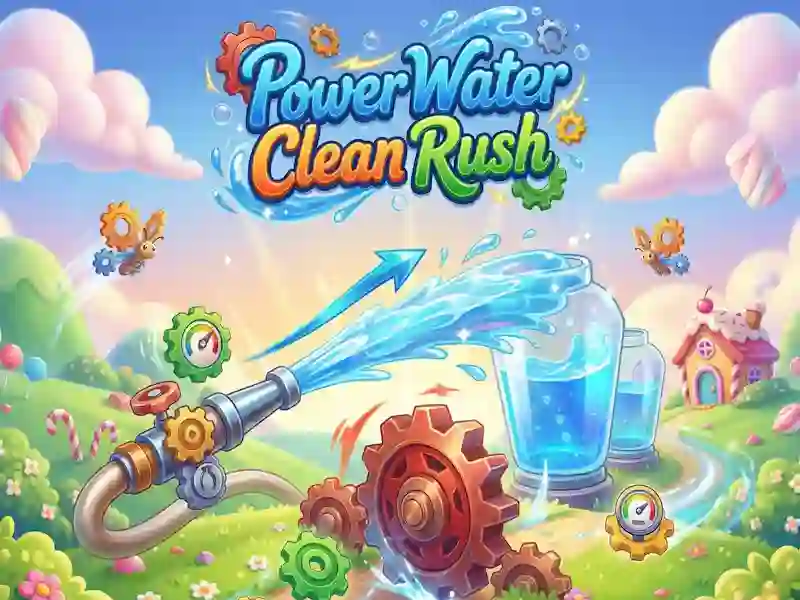 Παιχνίδι Power Water Clean Rush σε απευθείας σύνδεση