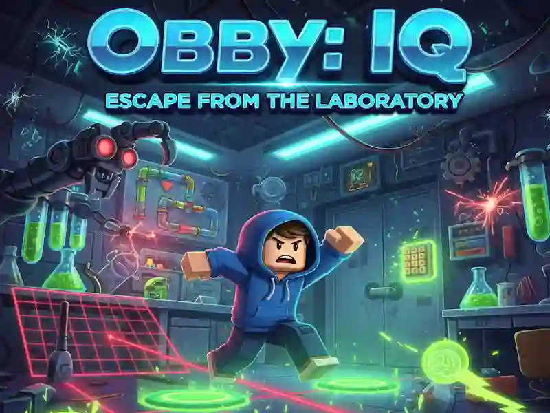 Παιχνίδι Obby: IQ Escape from the Laboratory σε απευθείας σύνδεση