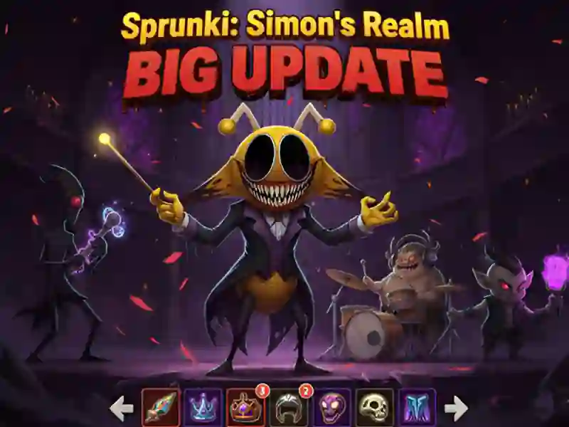 Παιχνίδι Sprunki: Simon's Realm Big Update σε απευθείας σύνδεση