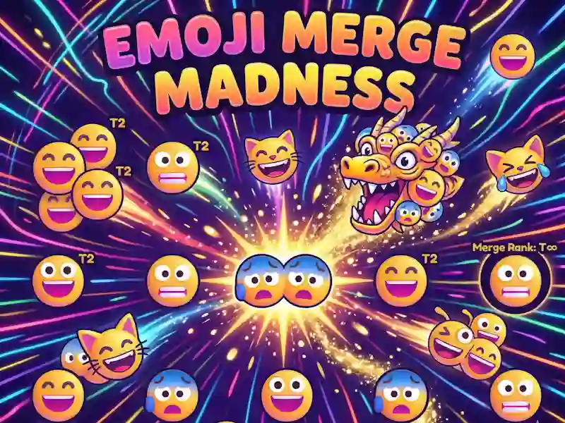 Παιχνίδι Emoji Merge Madness σε απευθείας σύνδεση