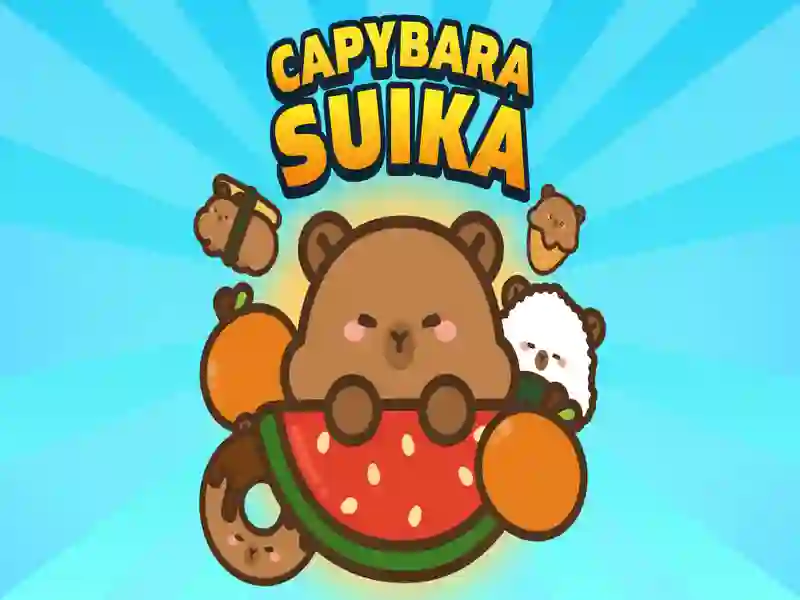 Παιχνίδι Capybara Suika σε απευθείας σύνδεση Παιχνίδι Capybara Suika σε απευθείας σύνδεση