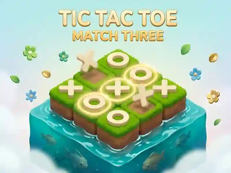 Παιχνίδι Tic Tac Toe: Match Three σε απευθείας σύνδεση