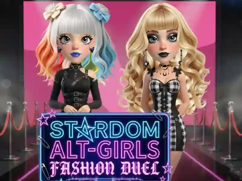 Παιχνίδι Stardom Alt Girls Fashion Duel σε απευθείας σύνδεση