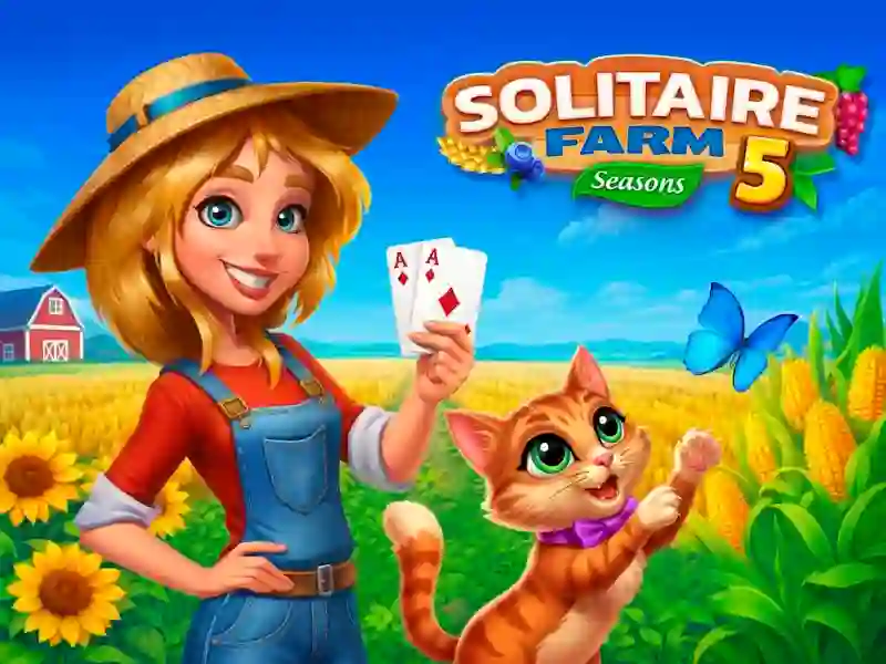 Παιχνίδι Solitaire Farm Seasons 5 σε απευθείας σύνδεση