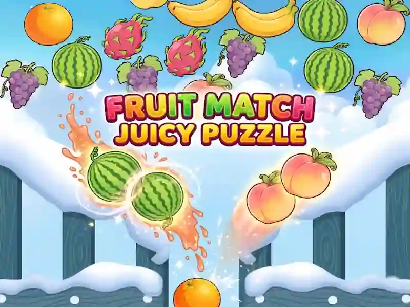Παιχνίδι Fruit Match Juicy Puzzle σε απευθείας σύνδεση