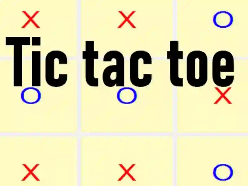 Παιχνίδι Tic tac toe σε απευθείας σύνδεση Παιχνίδι Tic tac toe σε απευθείας σύνδεση