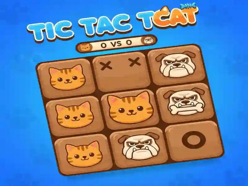 Παιχνίδι Tic Tac Toe Cat σε απευθείας σύνδεση