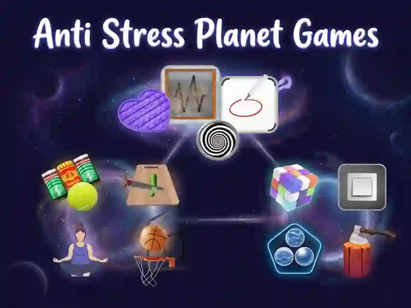 Παιχνίδι Παιχνίδια Anti Stress Planet σε απευθείας σύνδεση