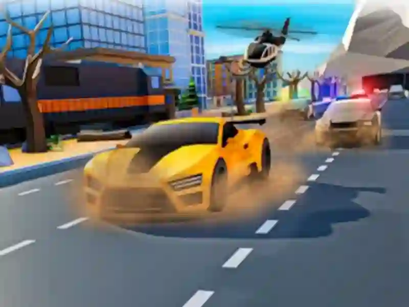 Παιχνίδι Αστυνομικό αυτοκίνητο Chase Zigzag Escape 3D σε απευθείας σύνδεση