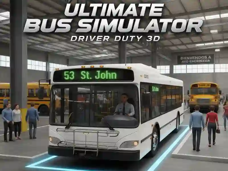 Παιχνίδι Ultimate Bus Simulator Driver Duty 3D σε απευθείας σύνδεση