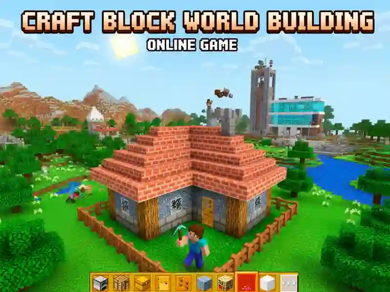 Παιχνίδι Κτίριο Craft Block World Building σε απευθείας σύνδεση