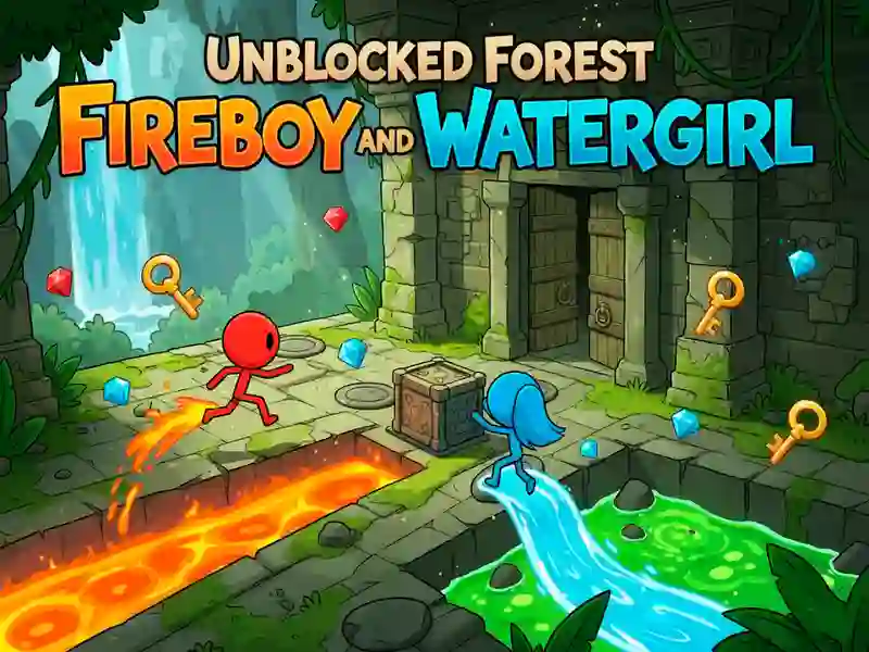 Παιχνίδι Unblocked Forest Fireboy and Watergirl σε απευθείας σύνδεση